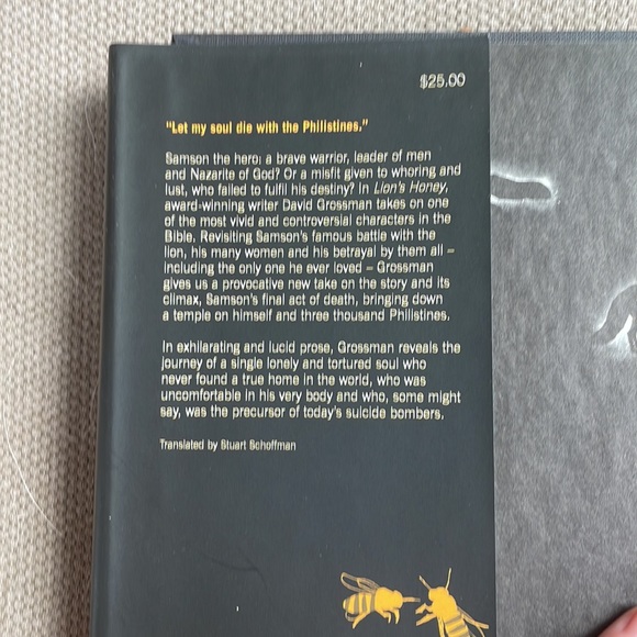 Lion’s Honey: the Myth of Samson - David Grossman. Hardcover. Mythology. - Picture 3 of 10